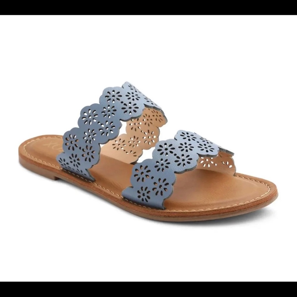 Brand New Blue XOXO Ramsey Sandals